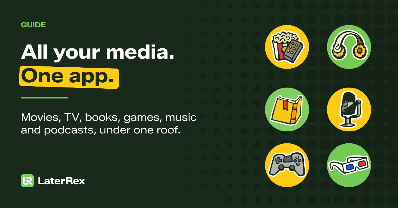 One App to Track Movies, TV, Books, Games and More